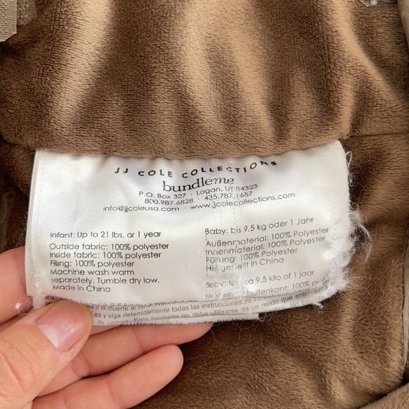 JJ Cole  Original Bundle Me car seat blanket - Picture 6 of 8